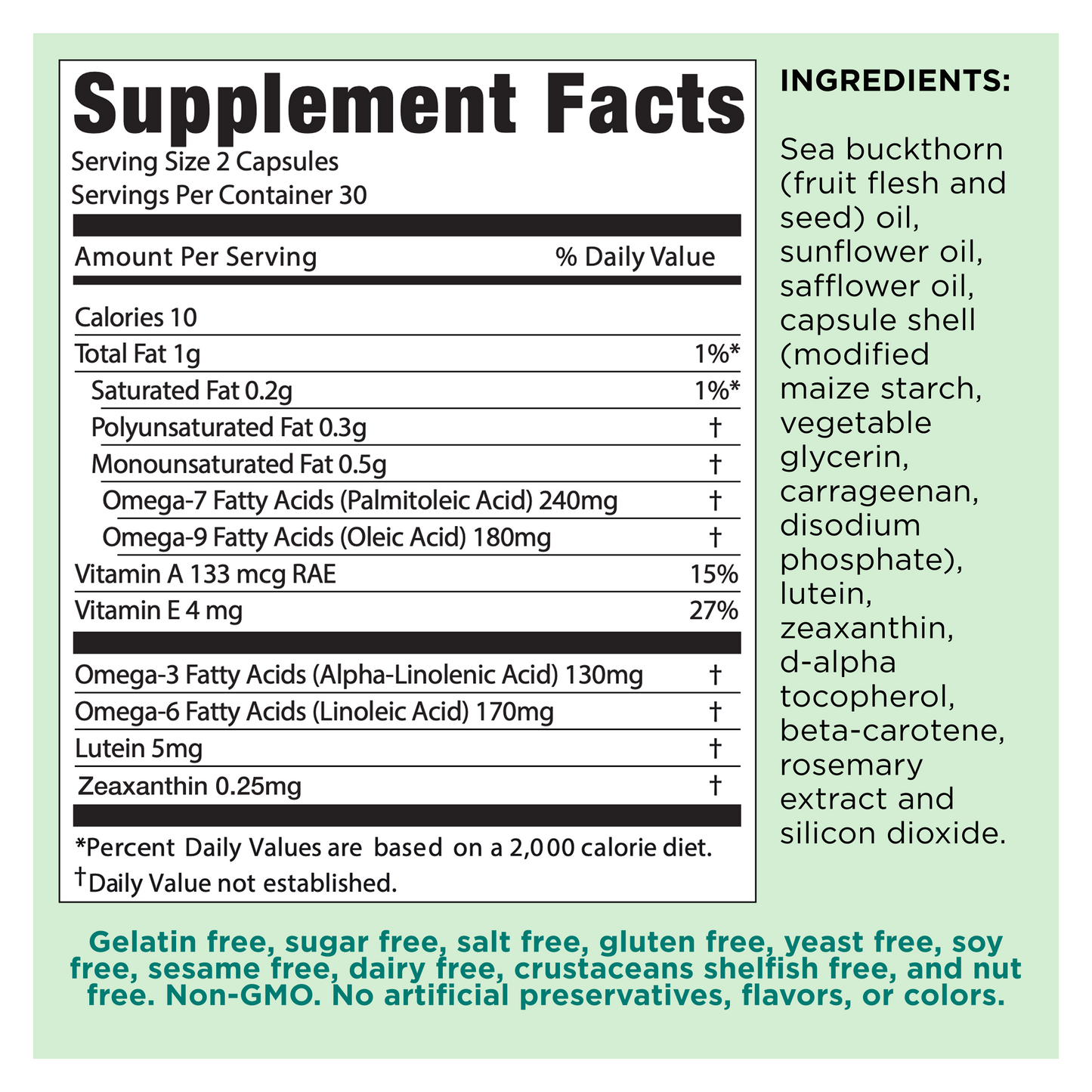 Super Omega Dry Eye Supplements