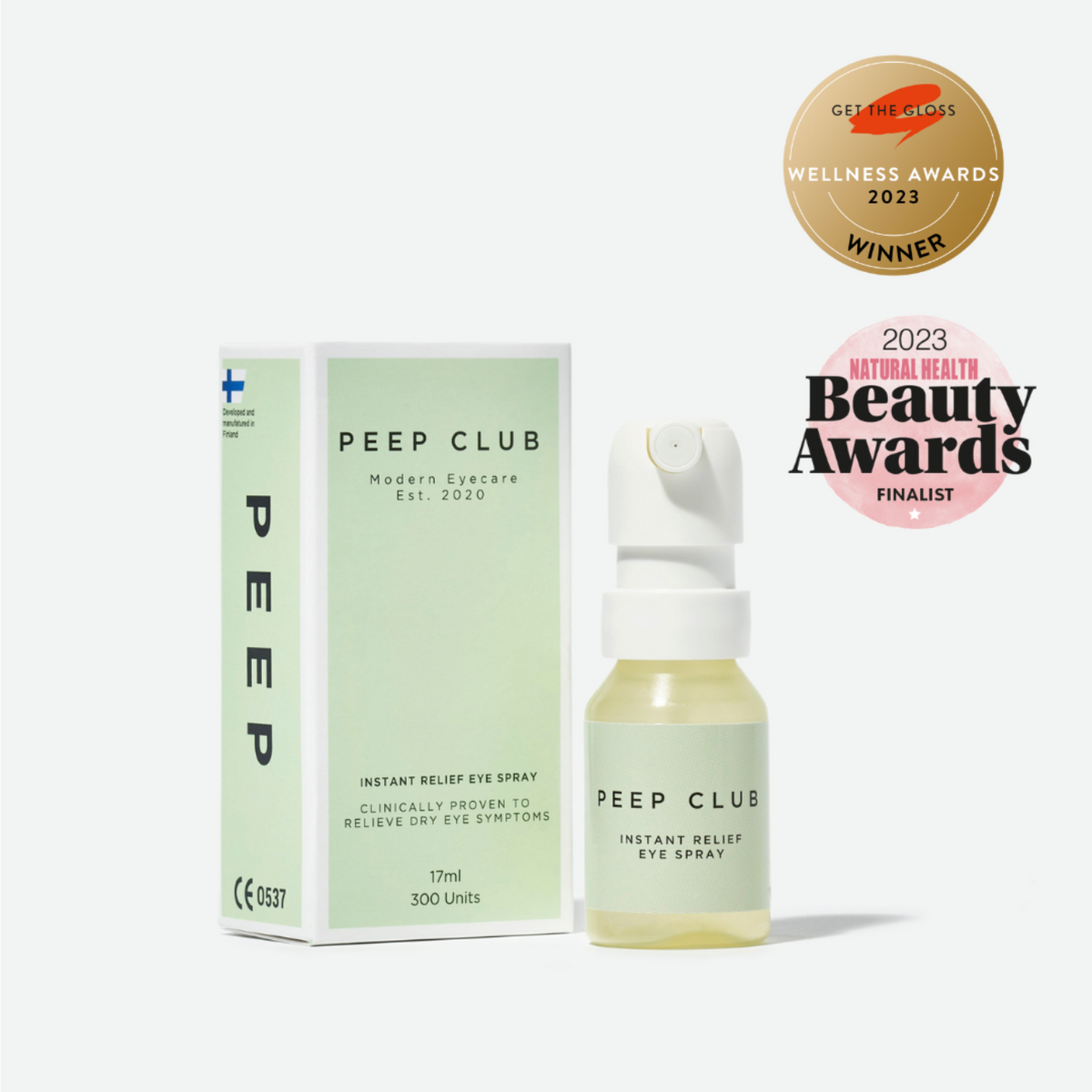 Instant Relief Eye Spray: multi-award winning, Wellness Awards and Beauty Awards 2023