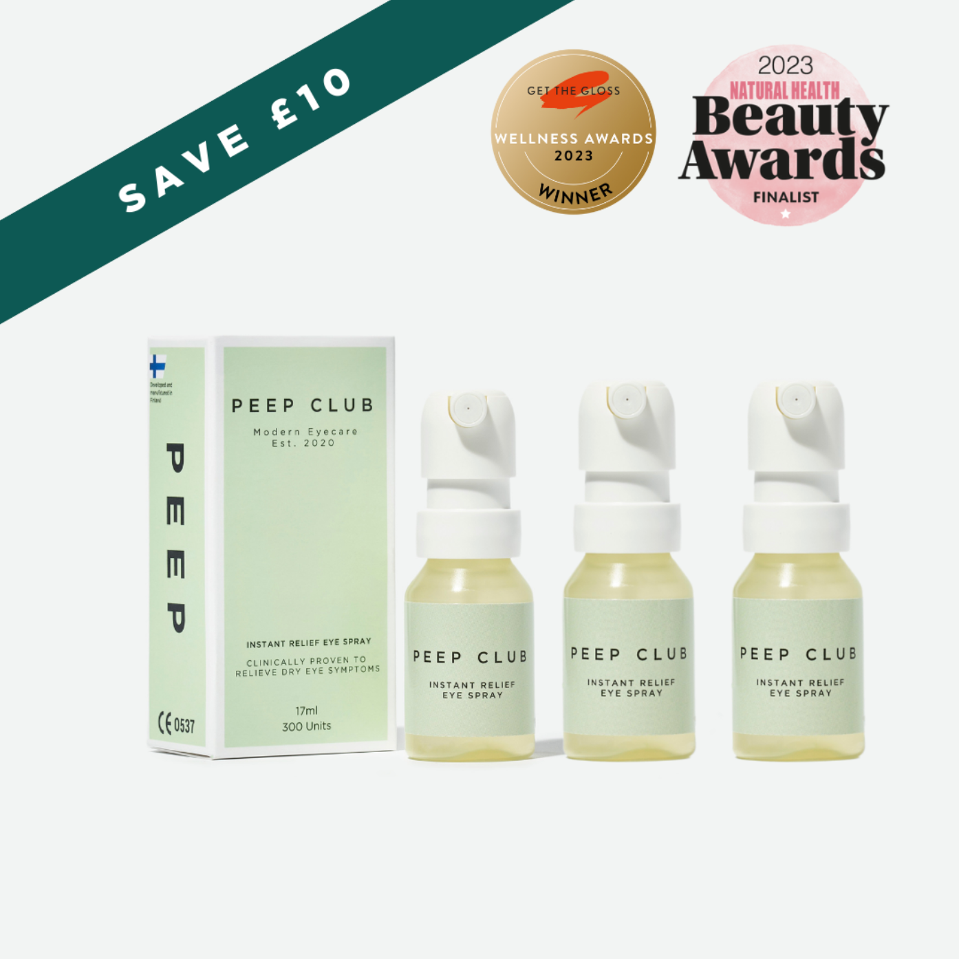 Trio Instant Relief Eye Sprays