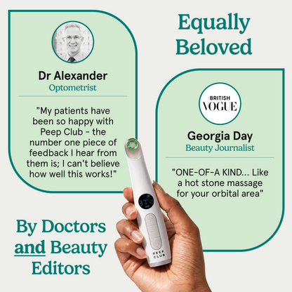 Equally beloved by doctors and beauty editors: optometrist and British Vogue quotes