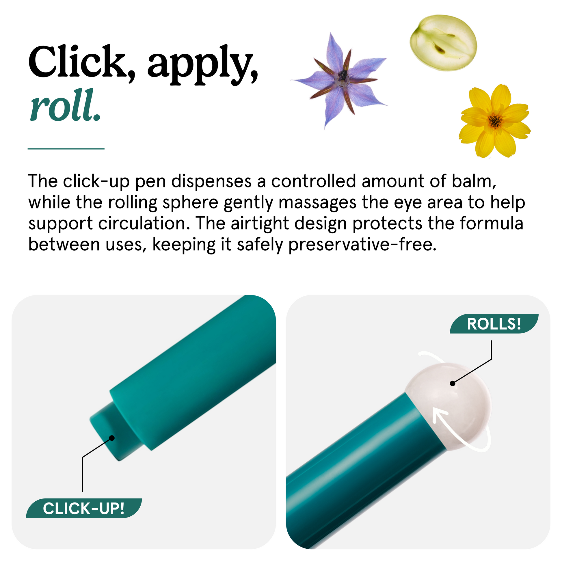 Key active ingredients in the Dark Circle Correcting Lidstick™