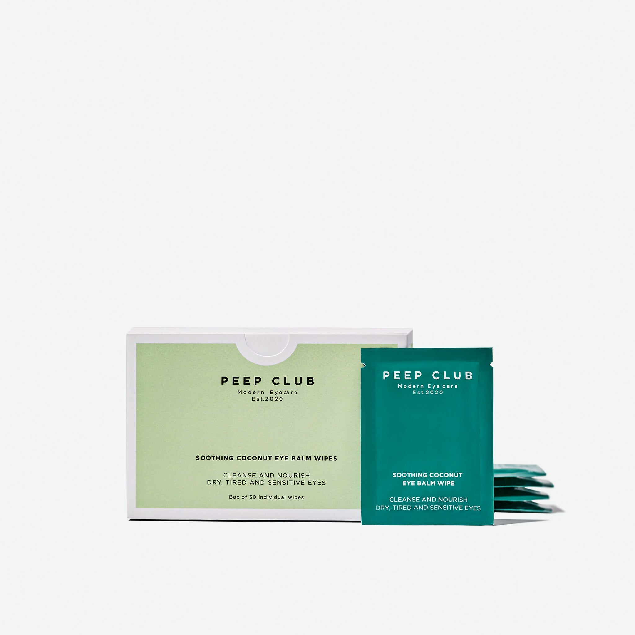 Soothing Coconut Balm Wipes (30 pack)